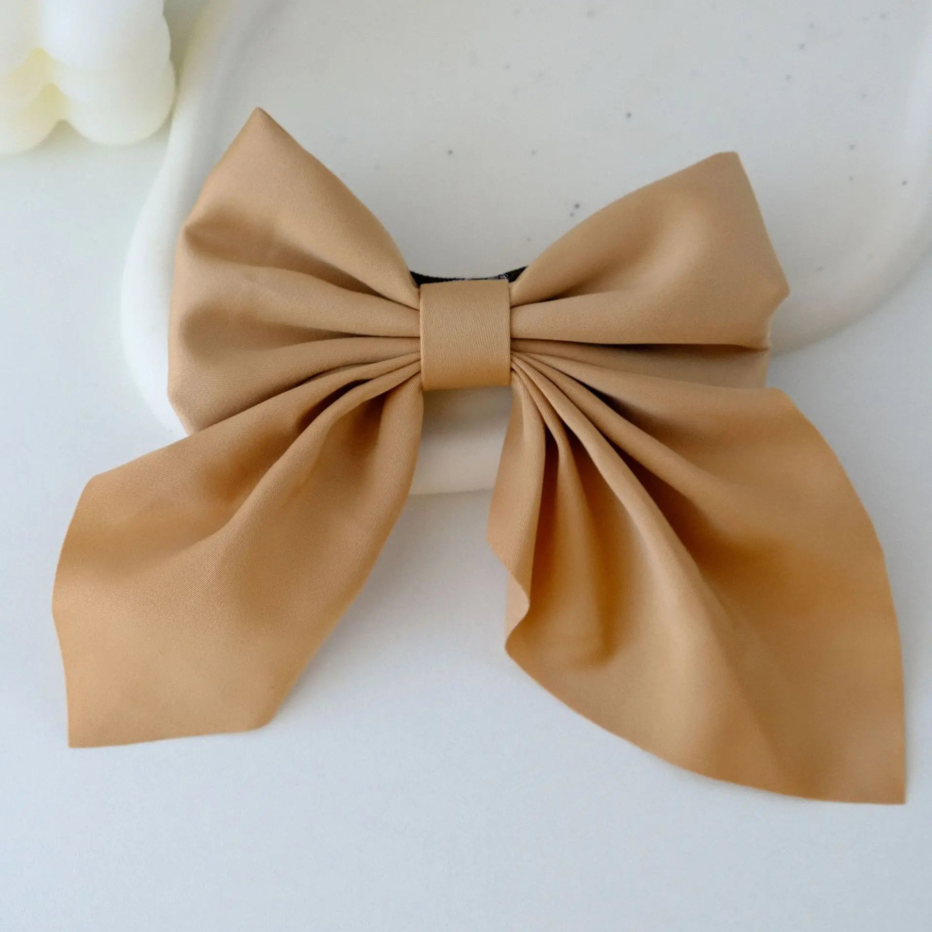 Satin Bow Hair Clips – Cute Butterfly Style Hairpins for Girls & Women, Elegant Hair Accessories