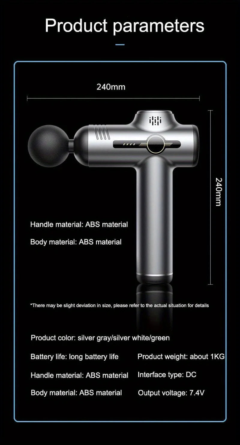99-Speed Muscle Massage Gun – Professional Deep Tissue Massager for Neck & Back Pain