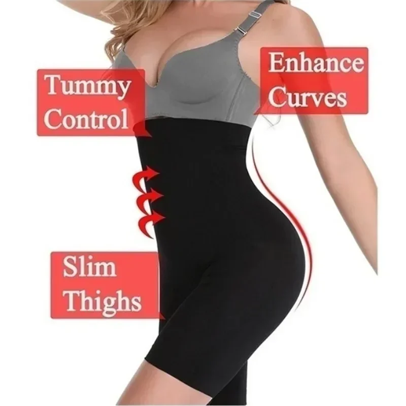 🧘‍♀️ High Waist Fat Burning Shaping Underwear – Seamless Tummy Control Panty