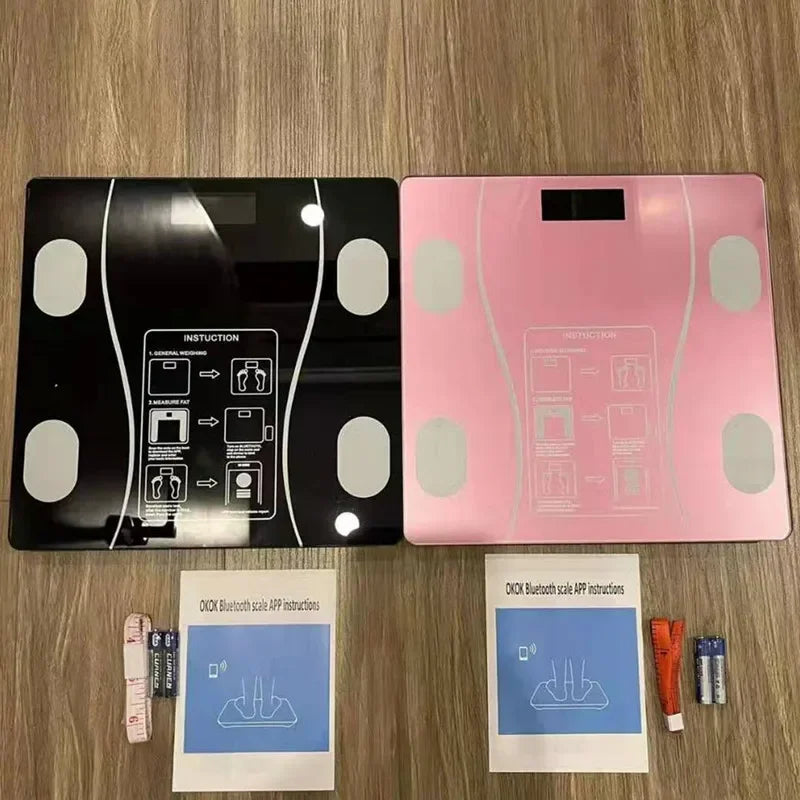 Smart Body Fat Scale Bluetooth – Digital Weight, BMI & Health Tracker App