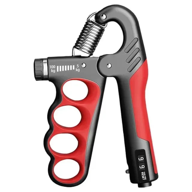 Adjustable Hand Grip Strengthener 5–165kg / 5–100kg Forearm Trainer