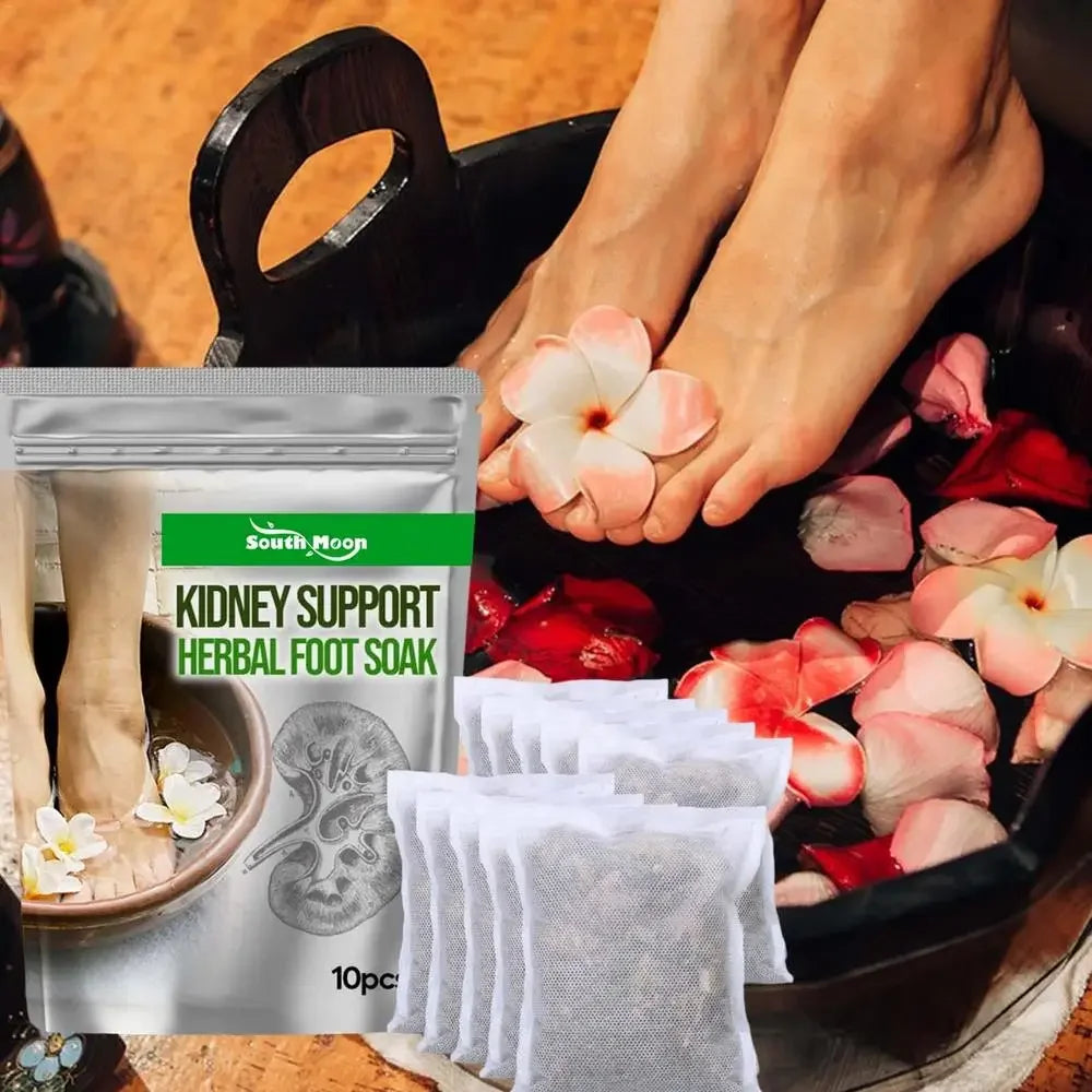 Natural Mugwort Foot Bath Powder – Herbal Detox Soak, Relaxation, Warmth & Better Sleep Support