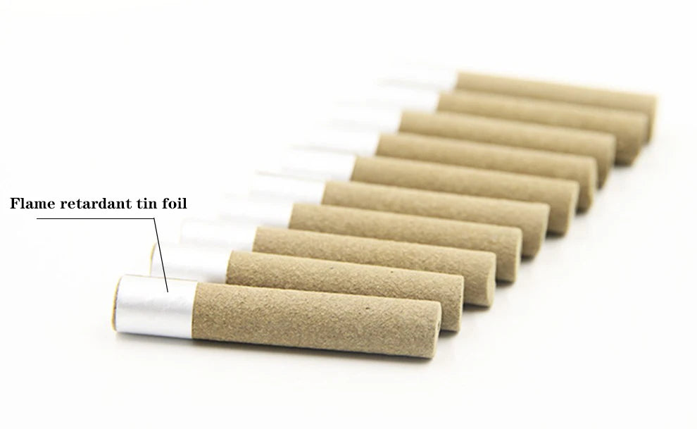 50Pcs Mini Moxa Stickers – Heating Acupuncture Moxibustion Therapy for Pain Relief