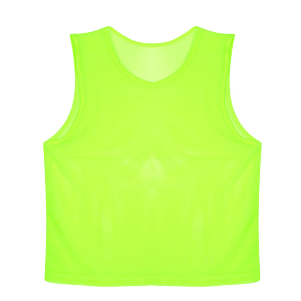 12PCS Kids Basketball Jerseys – Quick Dry Youth Soccer Training Pinnies Set