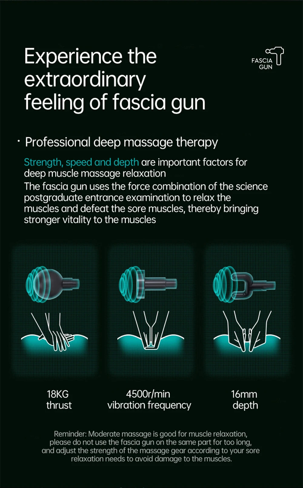 99-Speed Muscle Massage Gun – Professional Deep Tissue Massager for Neck & Back Pain