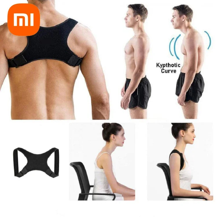 Xiaomi Spine Posture Corrector – Adjustable Back & Shoulder Brace for Humpback, Pain Relief & Support