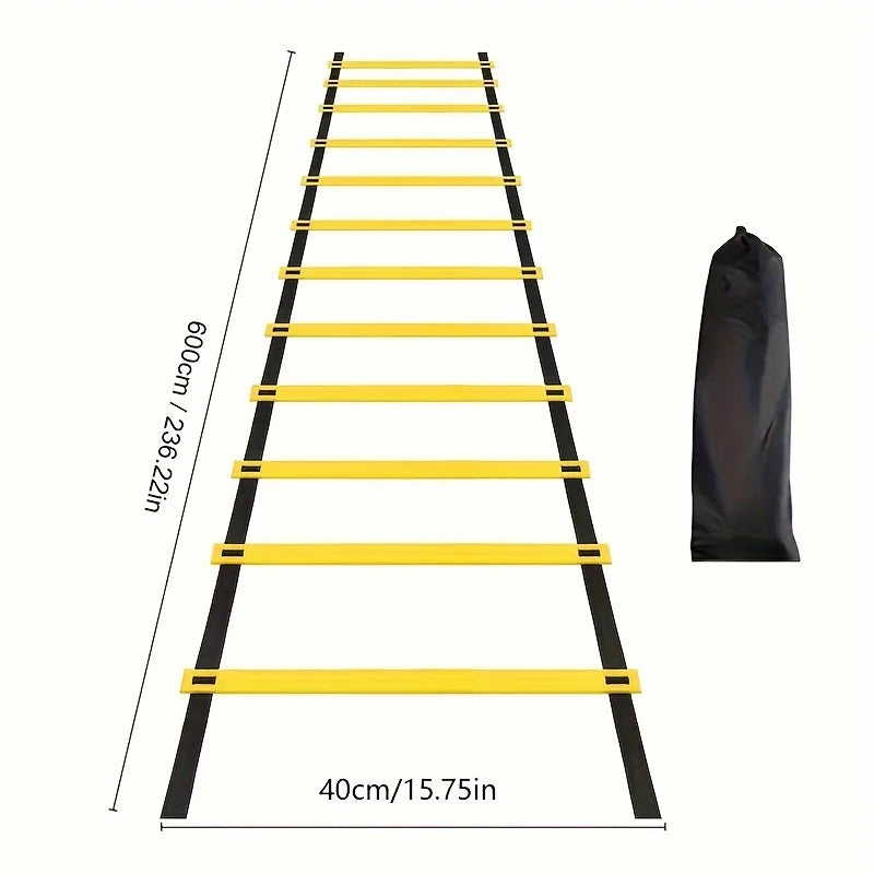 Detachable Agility Ladder – Speed Training Equipment for Football, Soccer & Sports