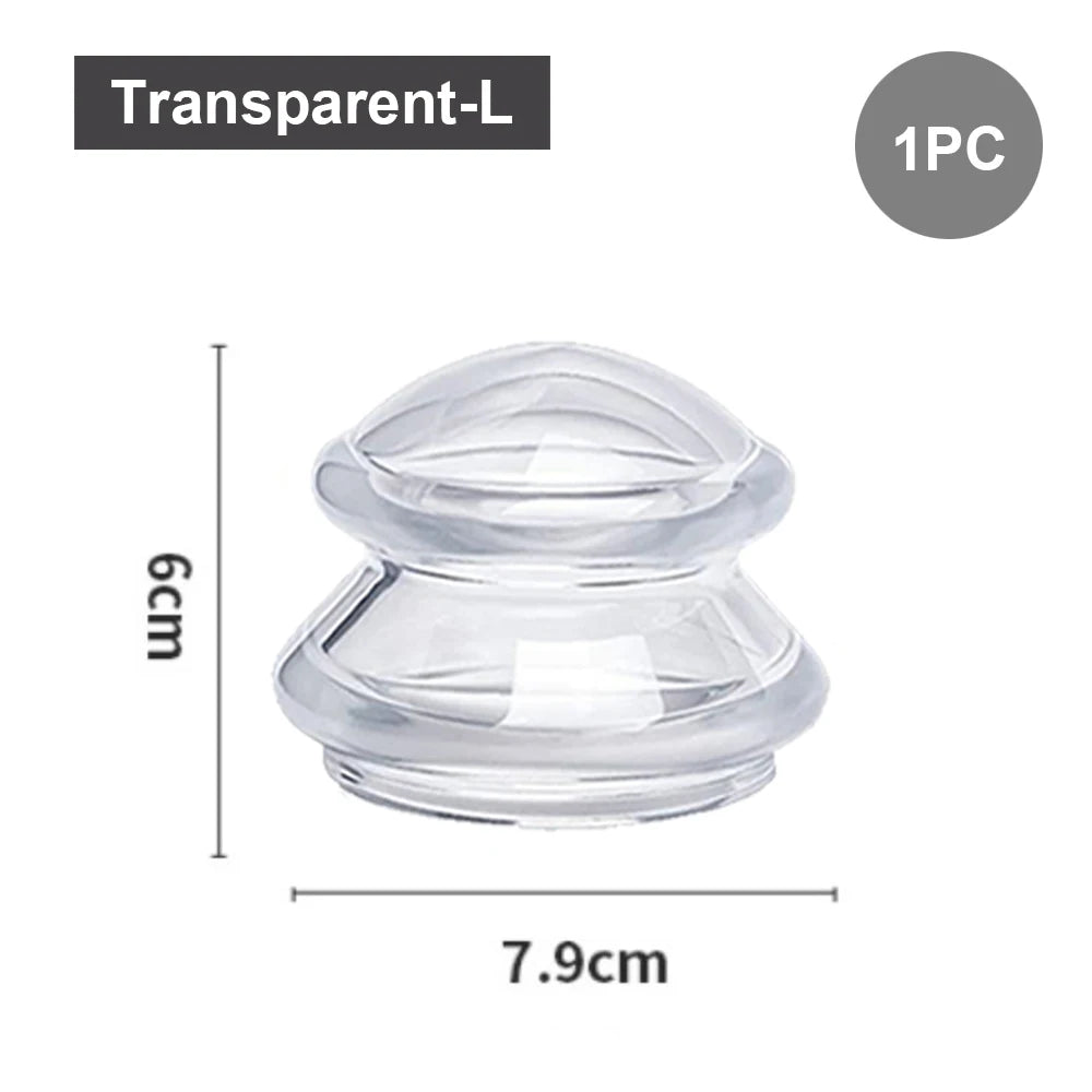 Silicone Vacuum Cupping Set – Anti-Cellulite Massage Gua Sha Cups for Body