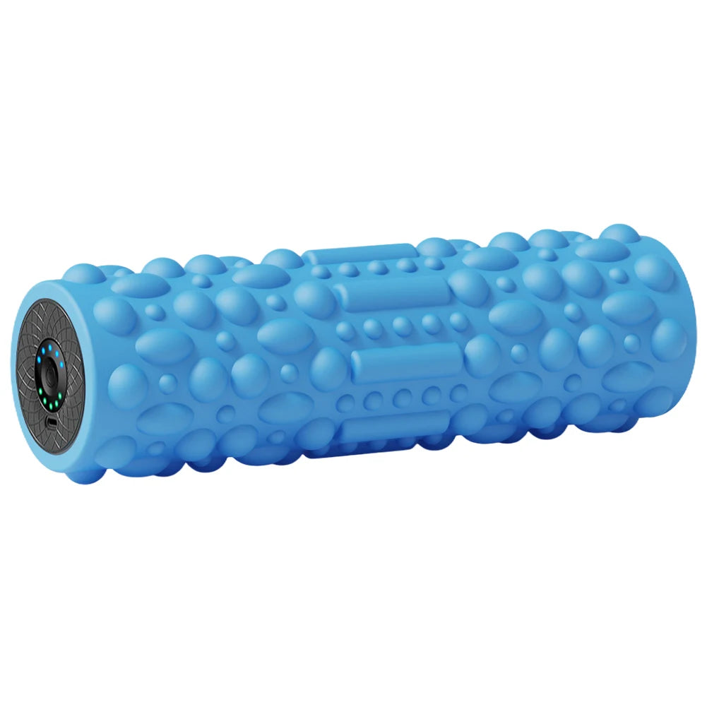 🔹 Electric Vibrating Foam Roller – 5-Speed Rechargeable Muscle Massager