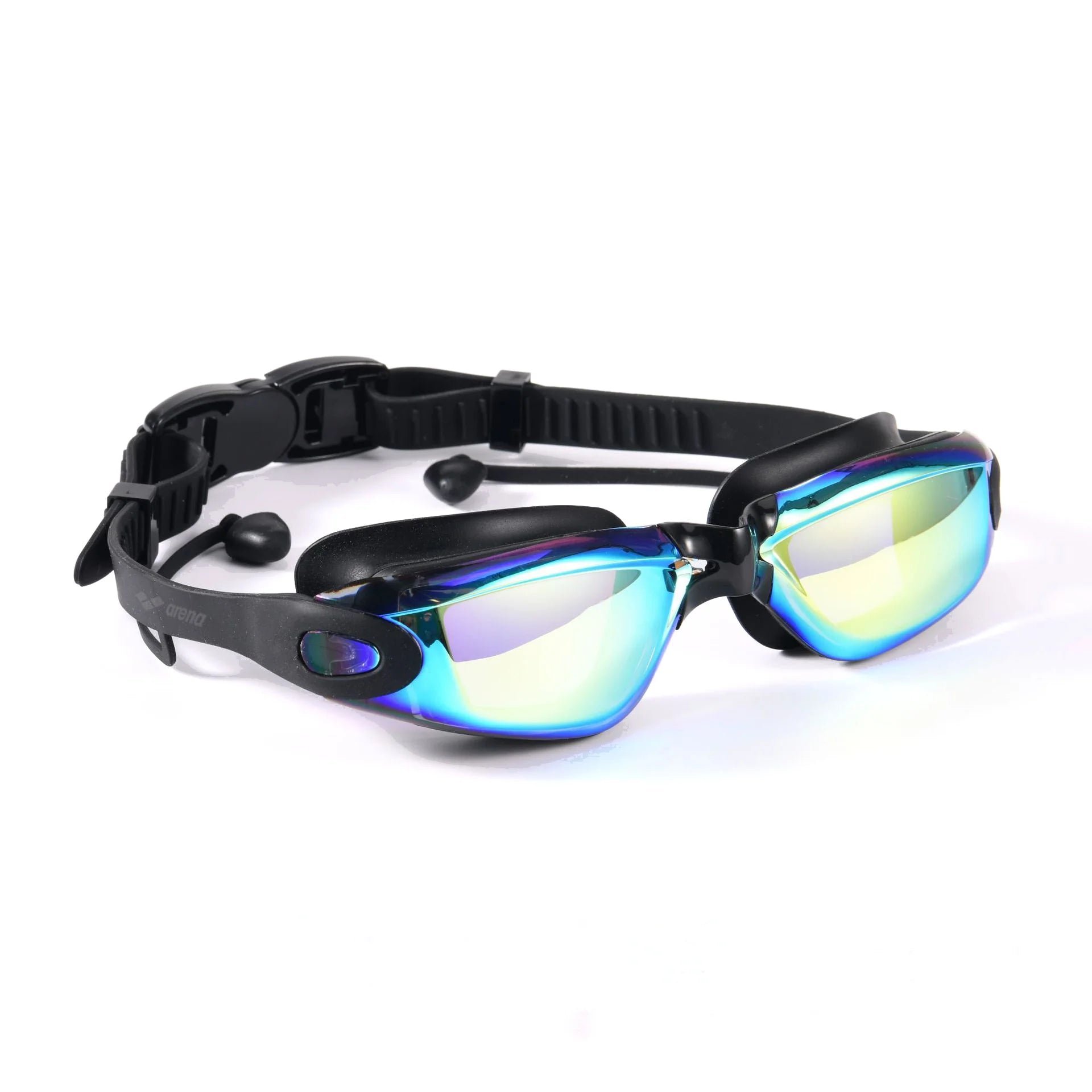 🥇 ARENA Pro Swim Goggles with Earplugs
