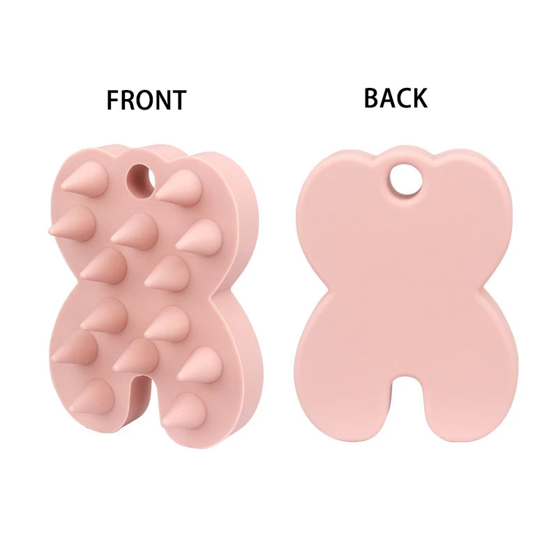 💆‍♀️ Silicone Scalp Shampoo Brush – Deep Cleaning Massage Comb for Hair Root & Itch Relief