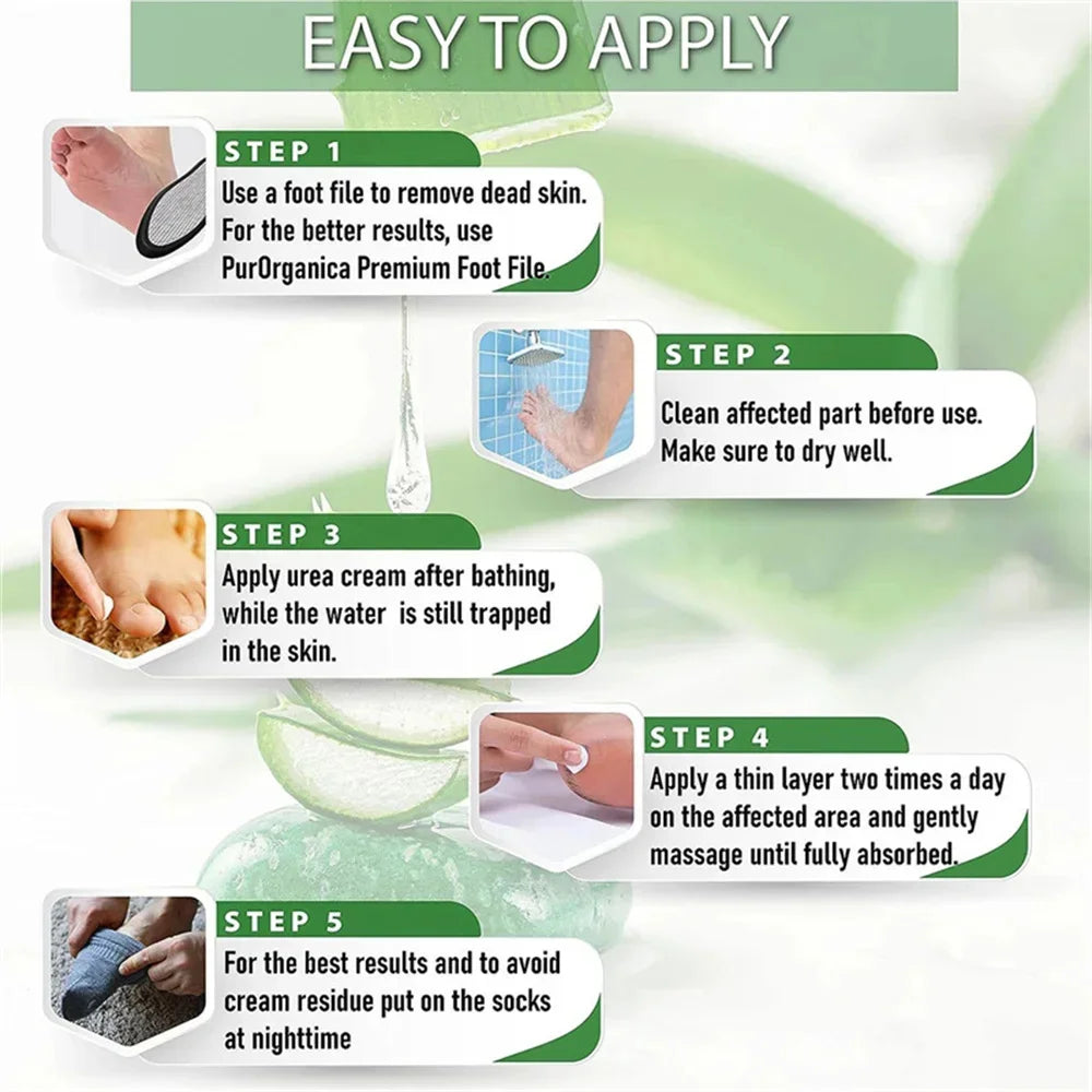 Herbal Anti-Crack Foot Cream – Heel Repair, Dead Skin Removal & Moisturizing Treatment