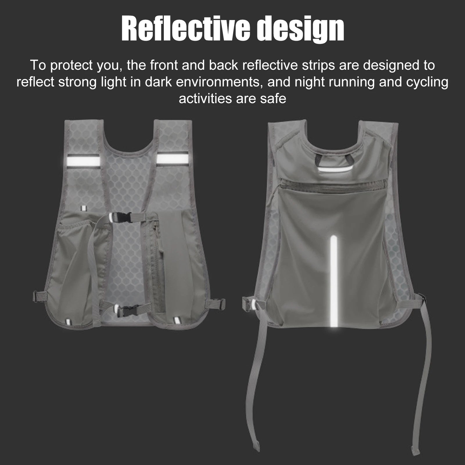 🚴‍♂️ Lightweight Running Water Vest with Bottle Holder