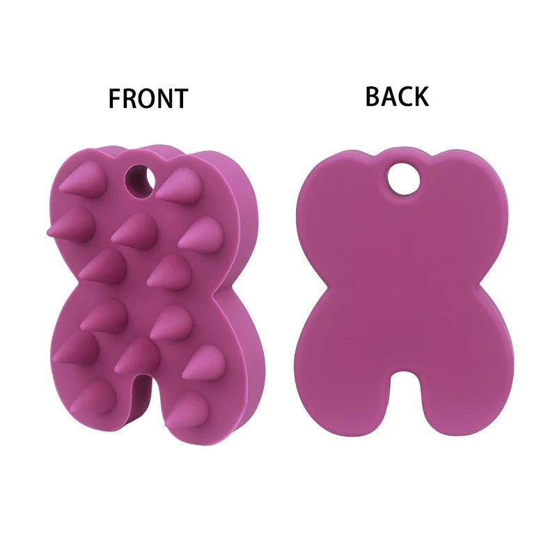 💆‍♀️ Silicone Scalp Shampoo Brush – Deep Cleaning Massage Comb for Hair Root & Itch Relief