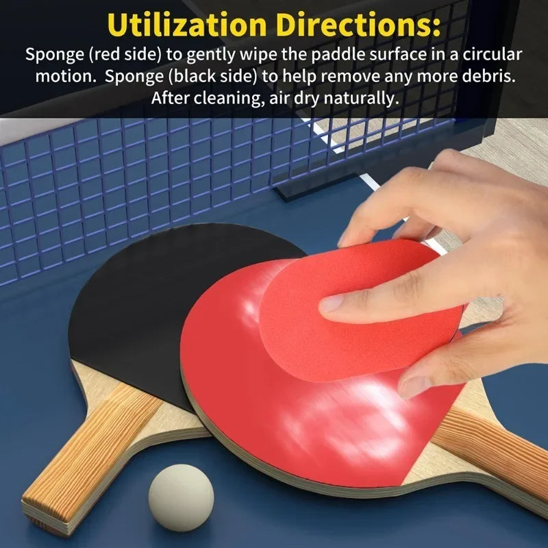 1/5PCS Table Tennis Rubber Cleaning Brush – Sponge Eraser Cleaner