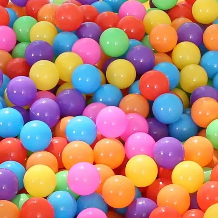 🌈 100PCS Soft Water Balls – Pool, Ocean Wave, Tent & Toy Balls for Kids