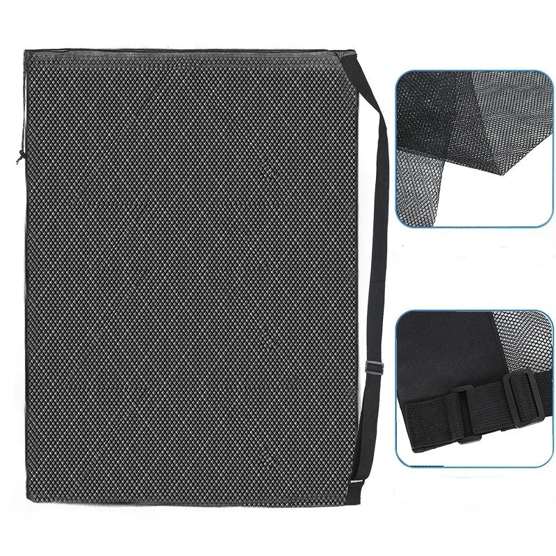 Mesh Ball Bag Backpack – Extra Large Football & Basketball Storage Net for Sports