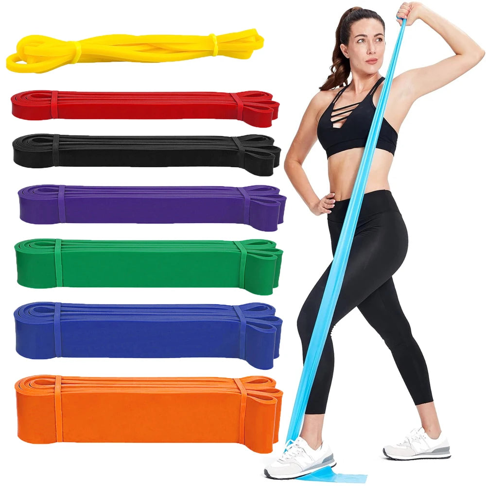 Heavy Resistance Band Set – Latex Strength Training & Pull-Up Assist Bands