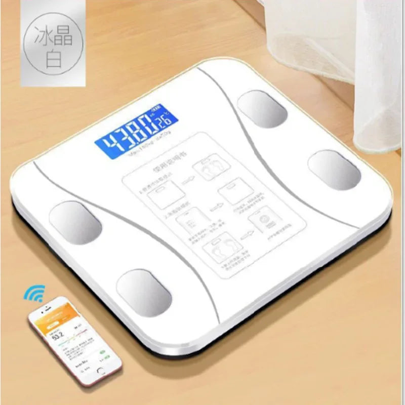 Smart Body Fat Scale Bluetooth – Digital Weight, BMI & Health Tracker App