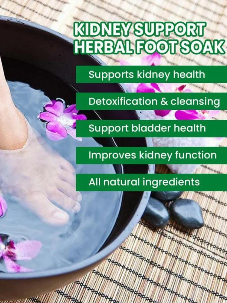 Natural Mugwort Foot Bath Powder – Herbal Detox Soak, Relaxation, Warmth & Better Sleep Support