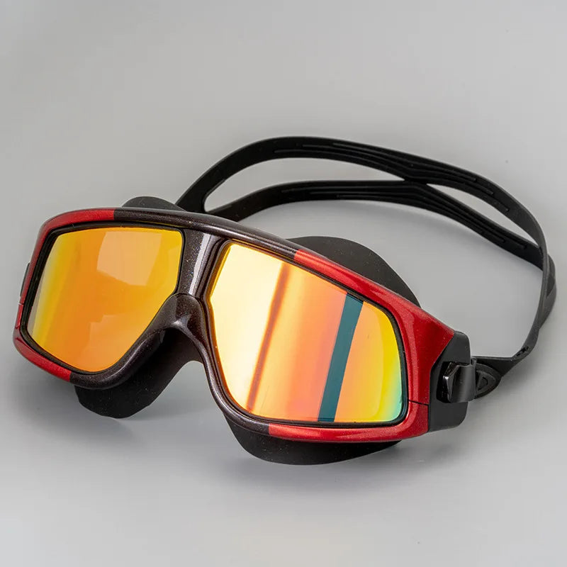 🥽 HD Anti-Fog Swimming Goggles – Large Frame