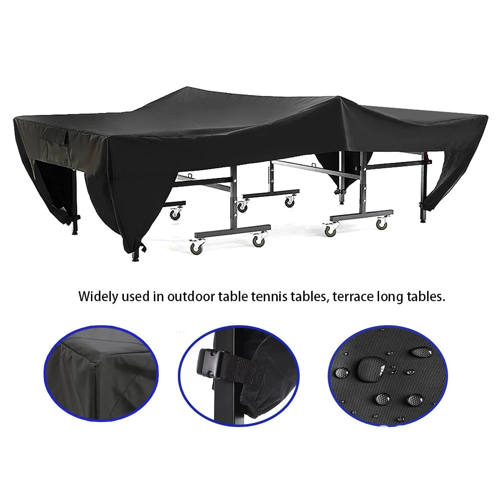 🌧️ Outdoor Table Tennis Table Cover – Waterproof Dustproof 280x153x73cm