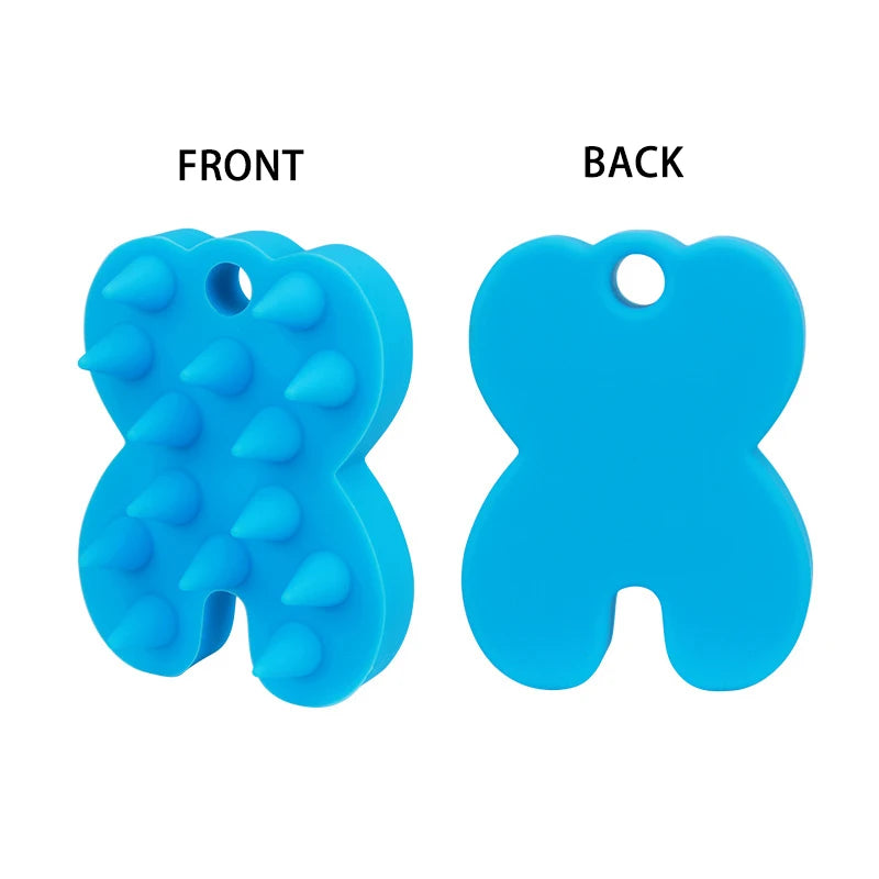 💆‍♀️ Silicone Scalp Shampoo Brush – Deep Cleaning Massage Comb for Hair Root & Itch Relief
