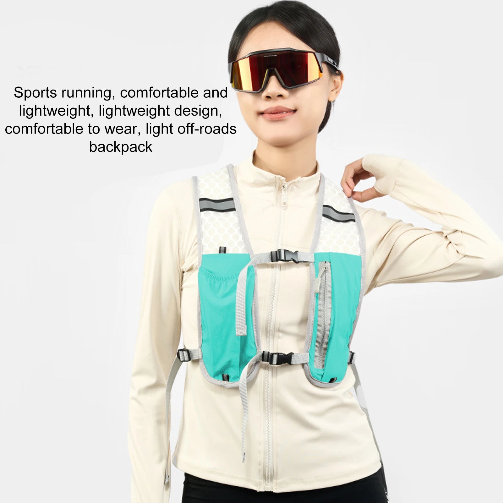 🚴‍♂️ Lightweight Running Water Vest with Bottle Holder