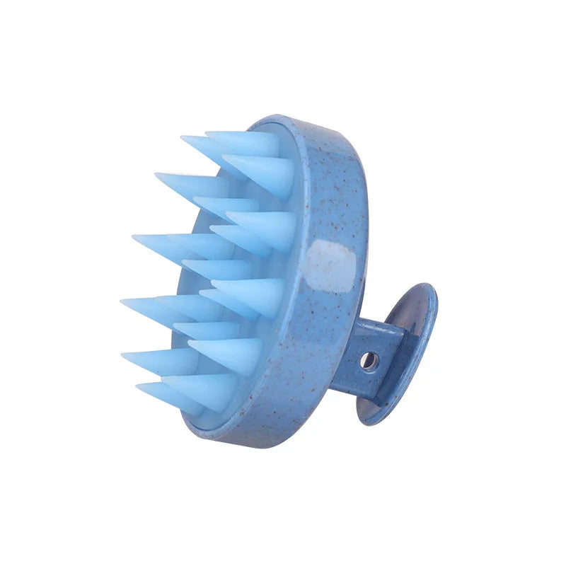 Silicone Scalp Shampoo Brush - Deep Cleaning Massage Comb for Hair Root & Itch Relief