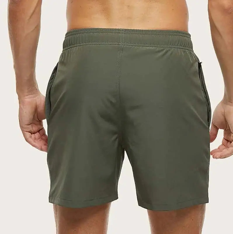 🩲 Men’s Swim Trunks with Mesh Lining – Soft & Breathable