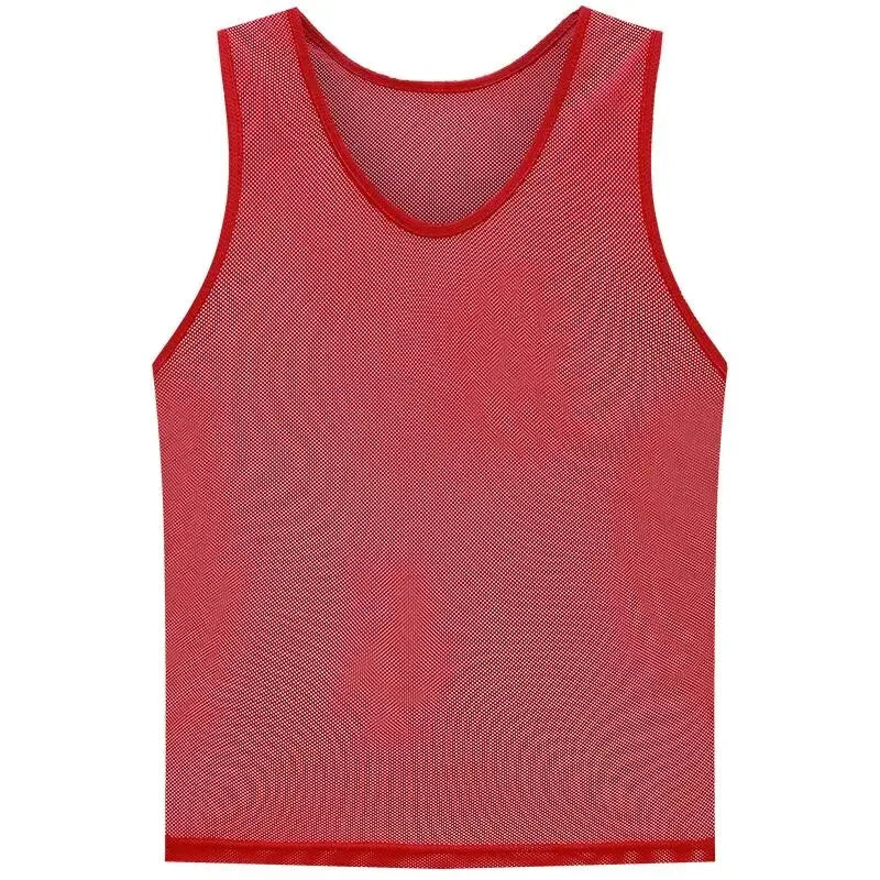 12PCS Kids Basketball Jerseys – Quick Dry Youth Soccer Training Pinnies Set