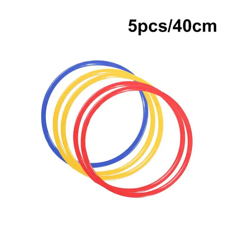 5/12PCS Agility Training Rings – Football Soccer Speed Ladder Sport Equipment