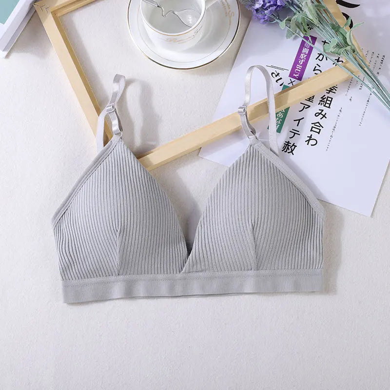 🎽 Adjustable Backless Sports Bra – Elastic Yoga & Running Crop Top