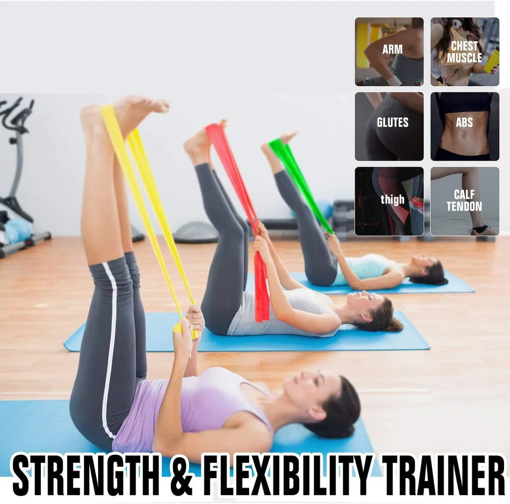 Heavy Resistance Band Set – Latex Strength Training & Pull-Up Assist Bands