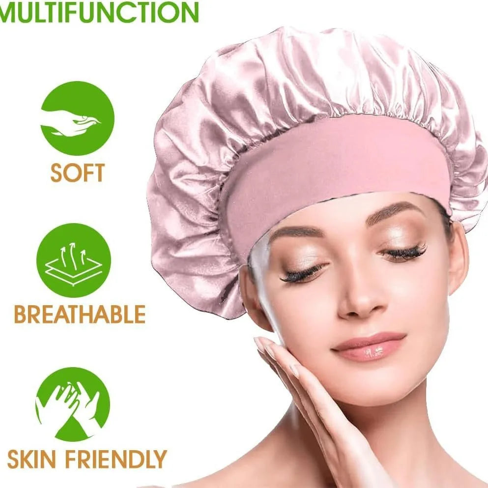 💤 Silk Satin Sleep Bonnet for Women (YM01)