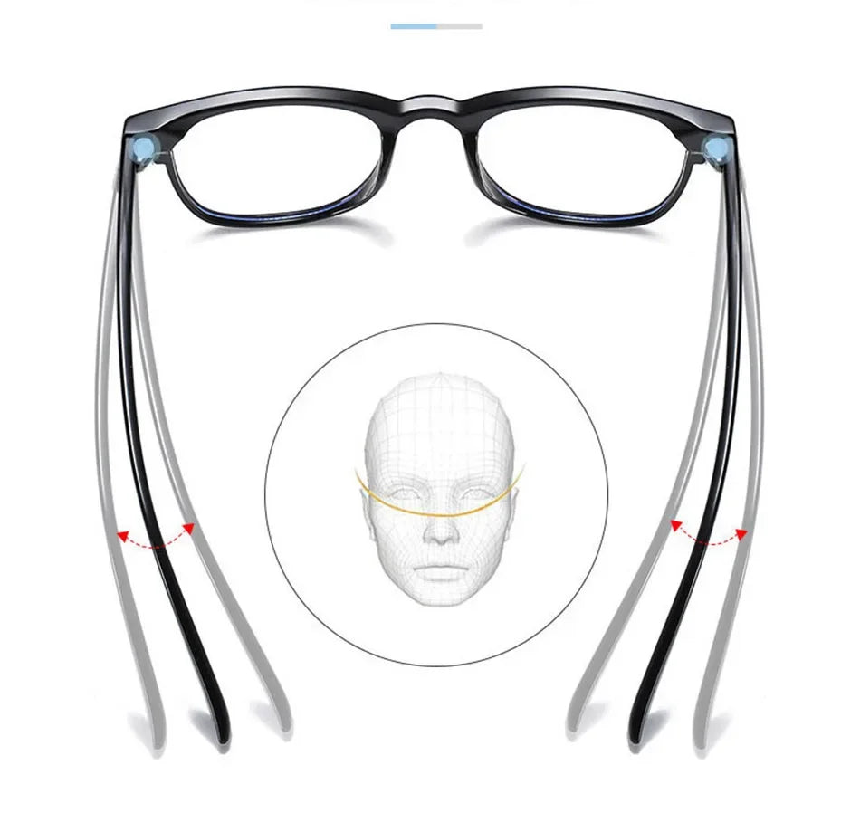 Anti Blue Light Glasses – Clear Frame Unisex Computer Gaming Eyewear