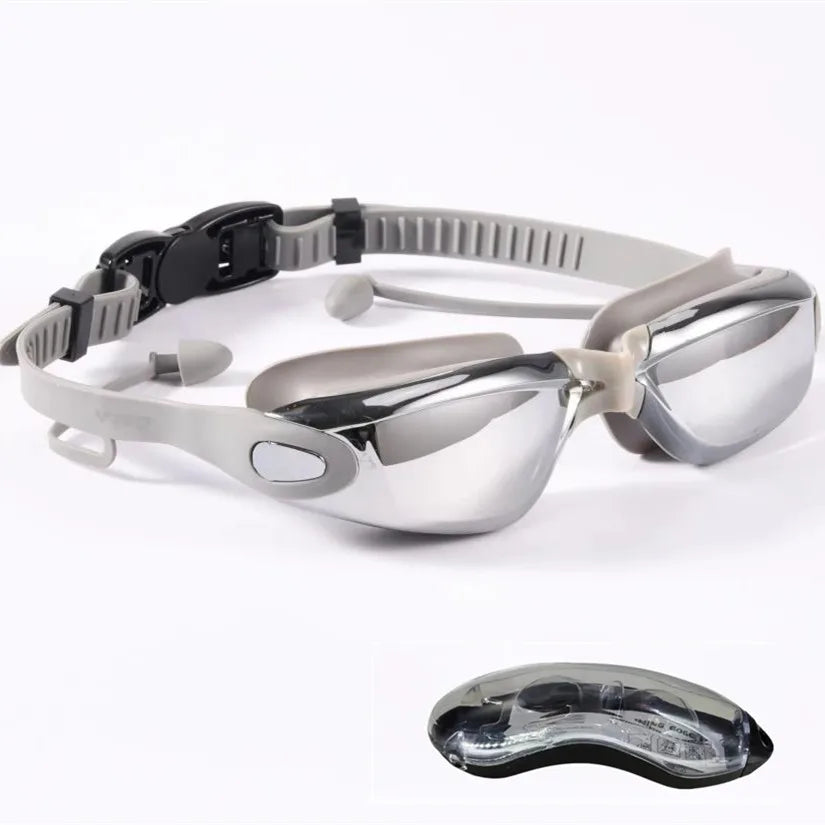 🥇 ARENA Pro Swim Goggles with Earplugs