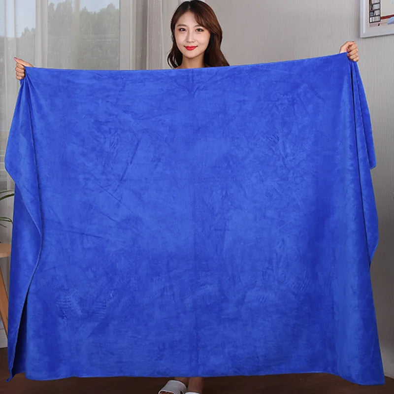 🛁 XL Microfiber Bath Towel – Quick Dry & Soft
