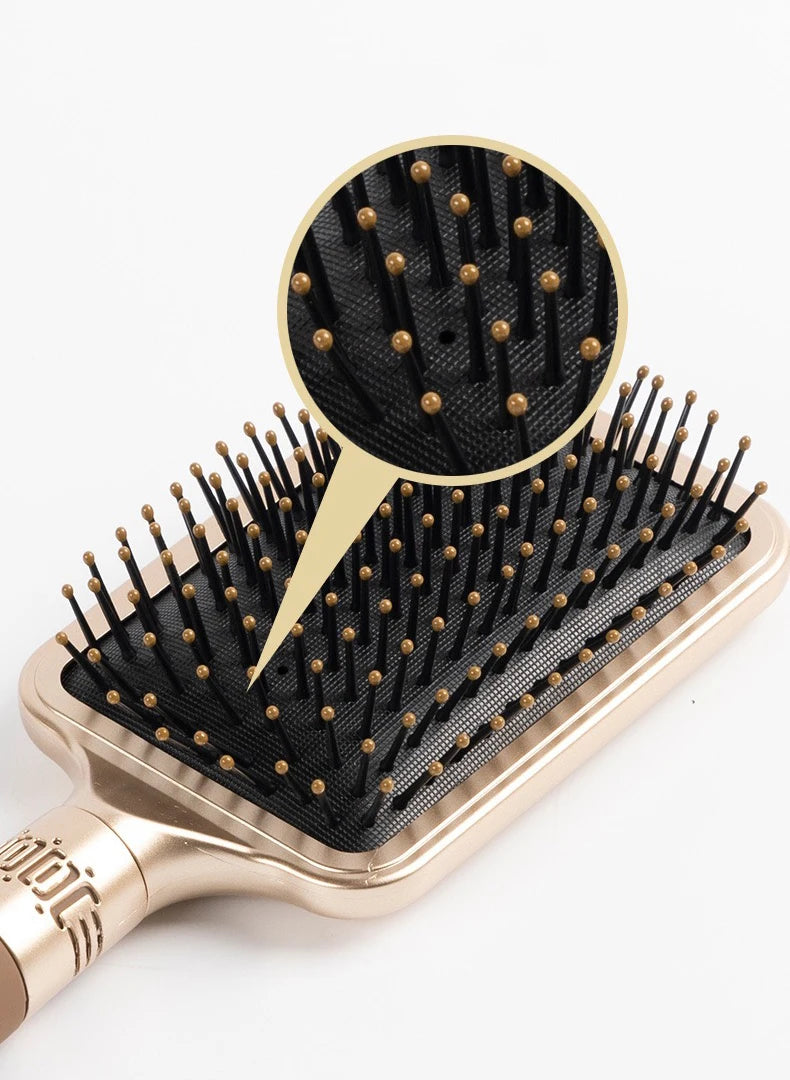 CALIYI Air Cushion Scalp Hair Brush – Anti-Static Oval Comb for Men & Women