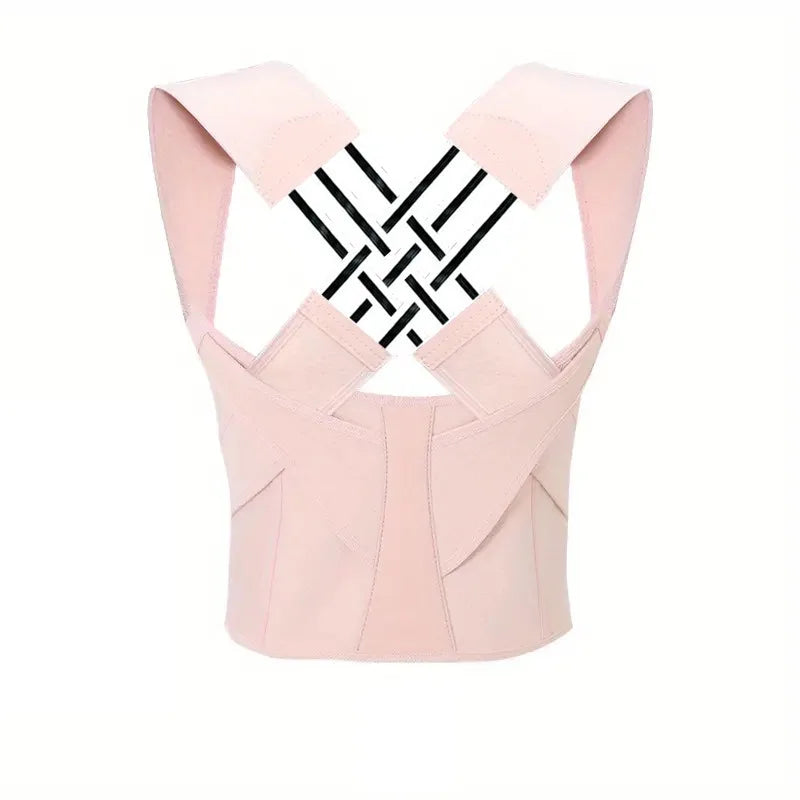 Magnetic Therapy Posture Corrector – Adjustable Shoulder & Spine Support Brace