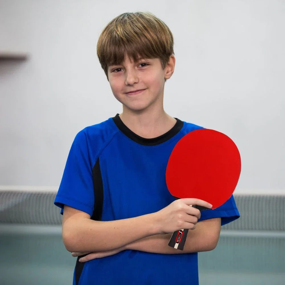 Table Tennis Racket Set – 2 Bats 3 Balls for Training & Beginners