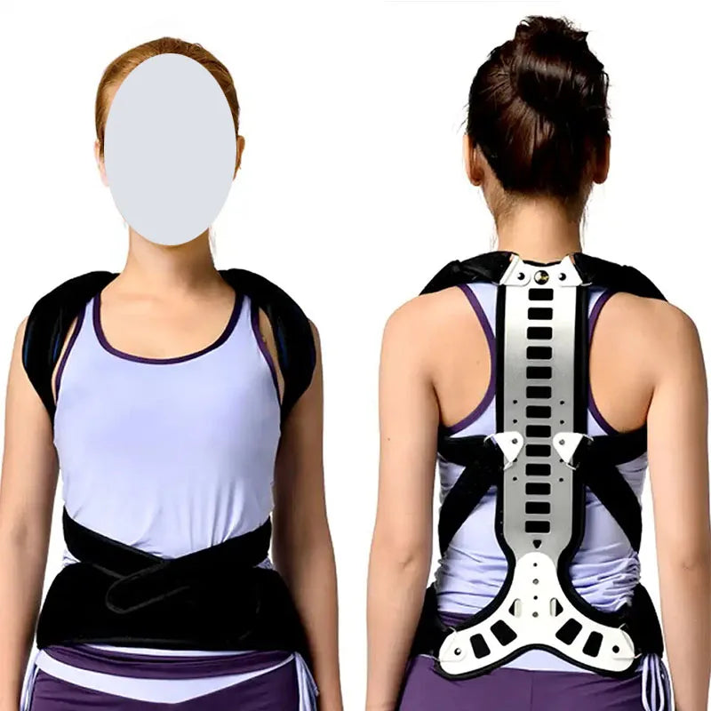 📏 Adjustable Back Brace – Posture Corrector for Women & Men with Spine Straightener