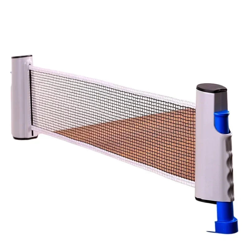 Retractable Ping Pong Net – Portable Table Tennis Post Rack Set
