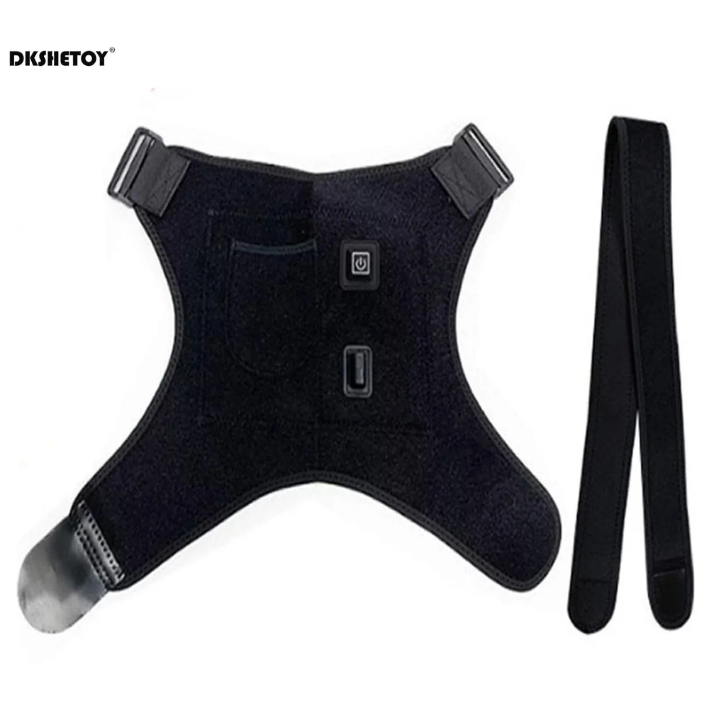 Electric Heated Shoulder Wrap – USB Heat Therapy Pad for Shoulder, Neck, Back & Joint Pain Relief