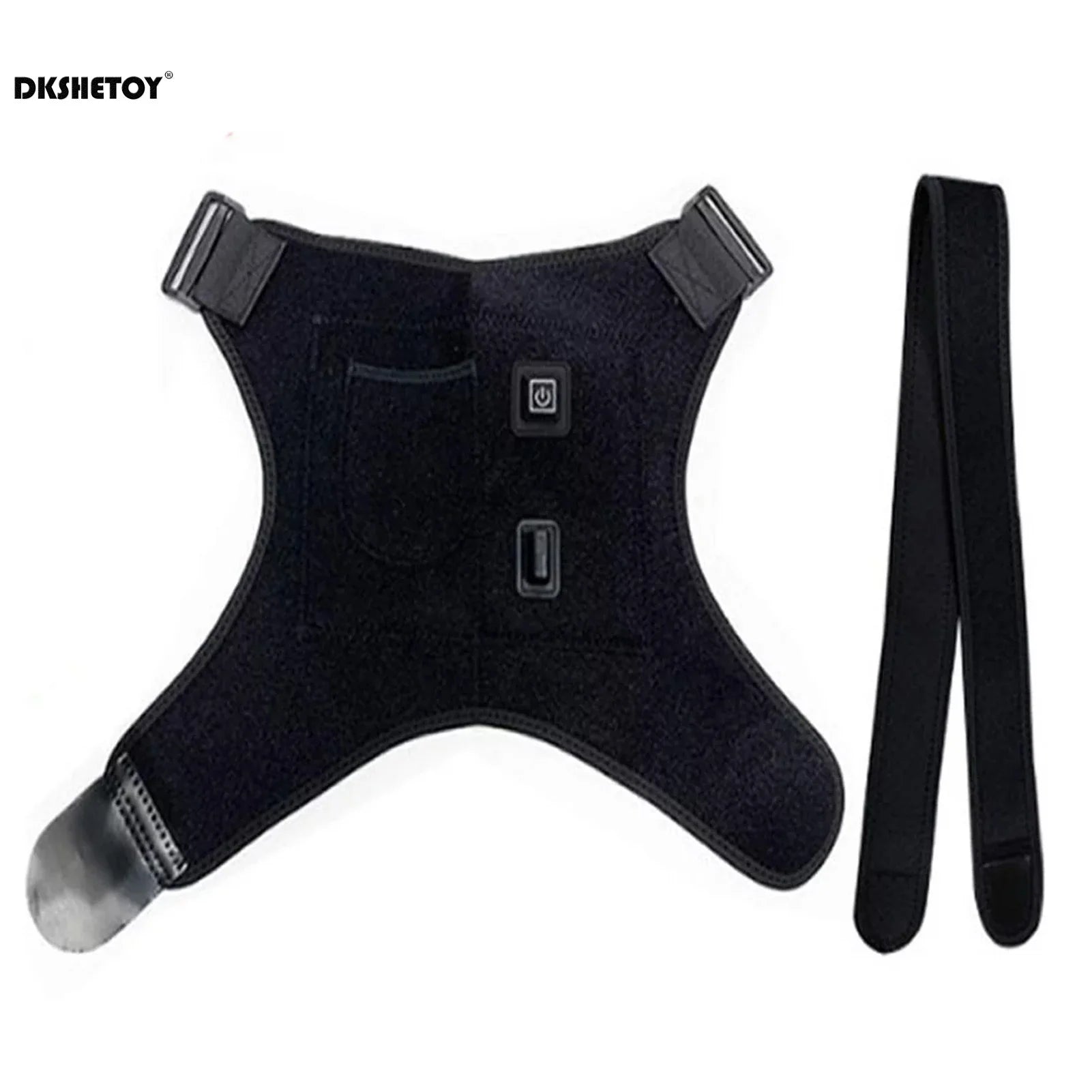Electric Heated Shoulder Wrap – USB Heat Therapy Pad for Shoulder, Neck, Back & Joint Pain Relief