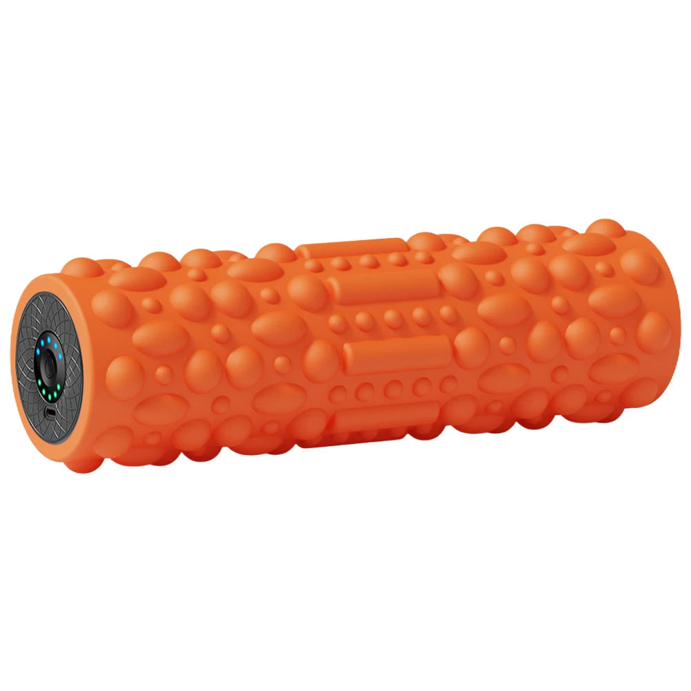 🔹 Electric Vibrating Foam Roller – 5-Speed Rechargeable Muscle Massager