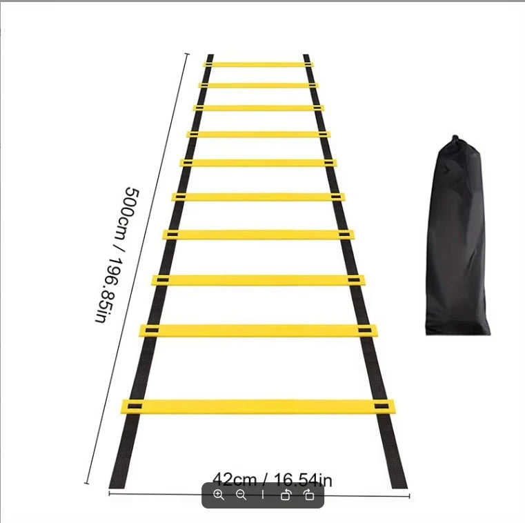 Detachable Agility Ladder – Speed Training Equipment for Football, Soccer & Sports