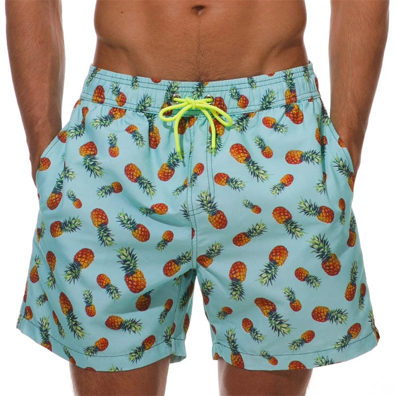 🌴 3D Pineapple Beach Shorts