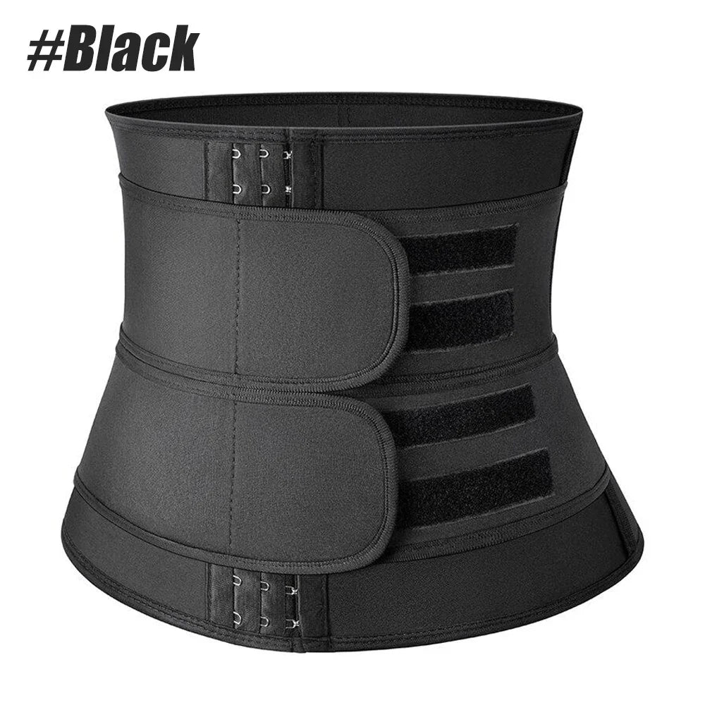 🏋️‍♀️ Waist Trainer Sauna Belt – Tummy Control Workout Girdle for Men & Women