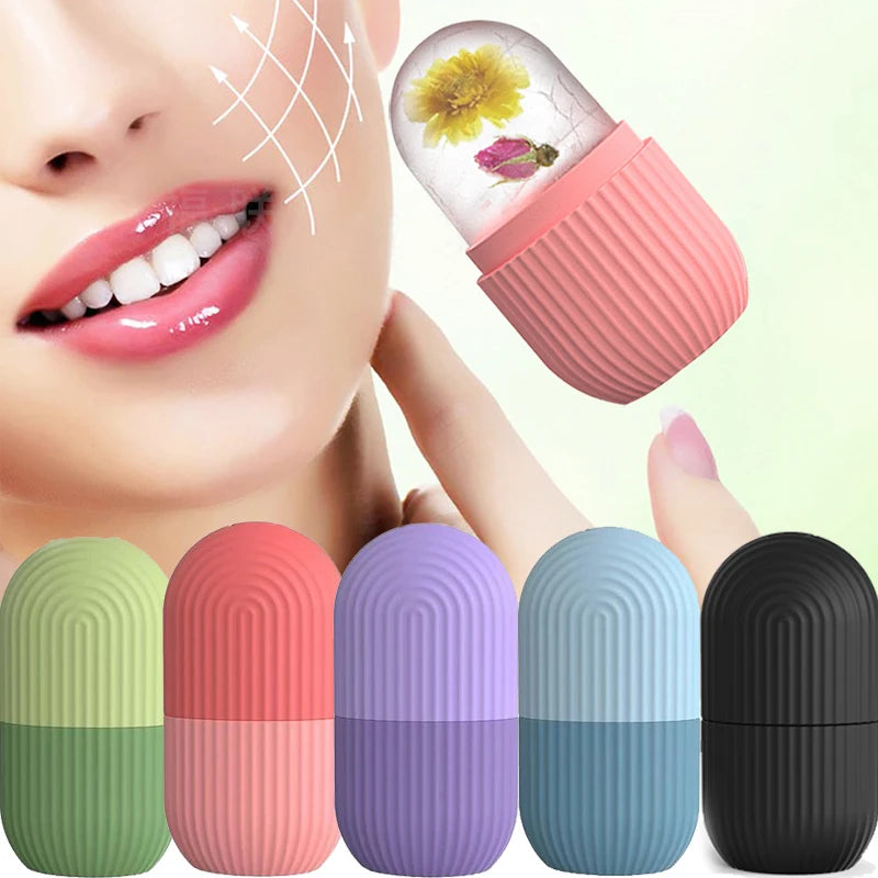 2-in-1 Ice Roller & Face Cleanser – Cooling, Depuffing & Pore Tightening